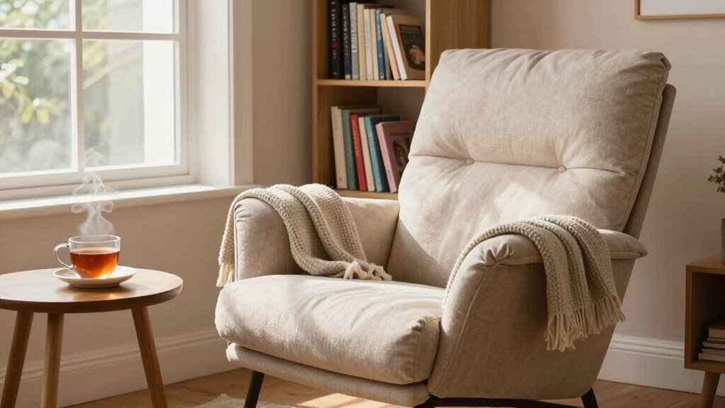 comfortable ergonomic reading space