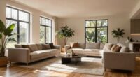 comfortable furniture arrangement