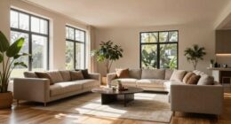 comfortable furniture arrangement