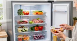 convenient frost free freezer storage
