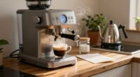 convenient leisurely coffee brewing