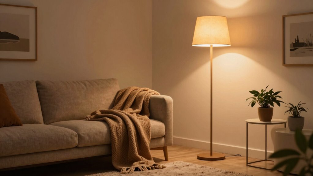 cozy layered natural accents