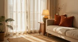 create cozy clutter free ambiance