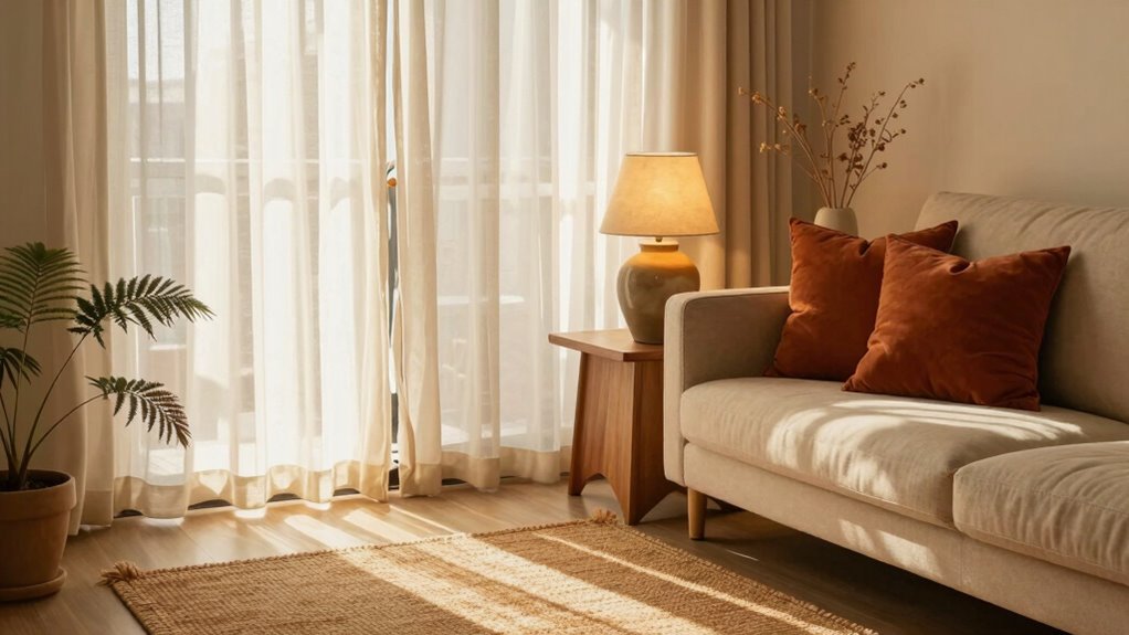 create cozy clutter free ambiance