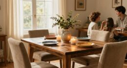 create inviting family dining space