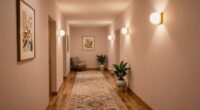 create welcoming corridor ambiance