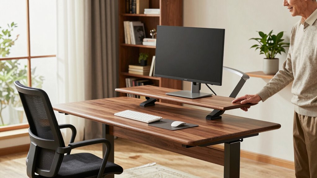 electric desks for retirees