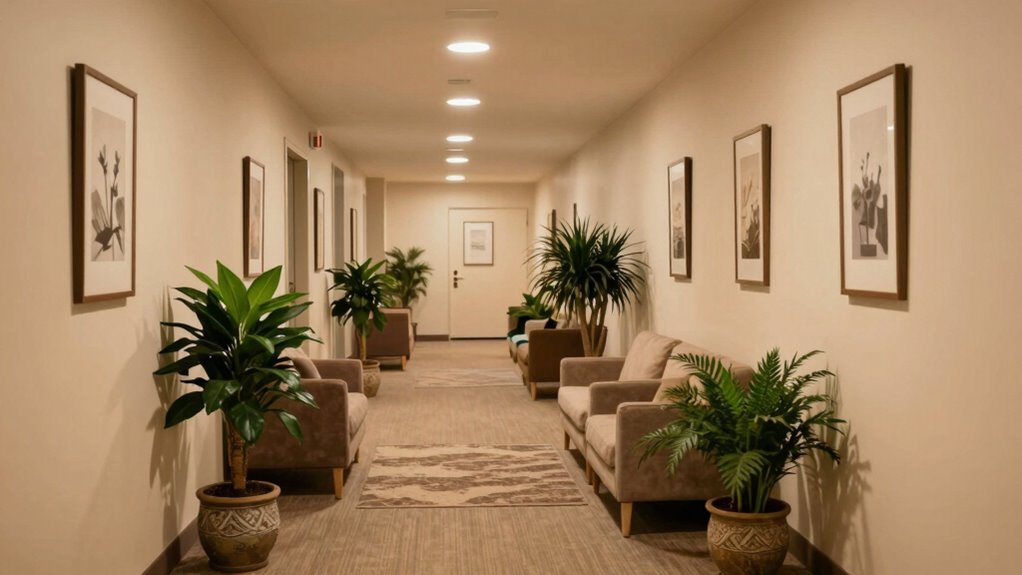 enhance hallway safety and warmth