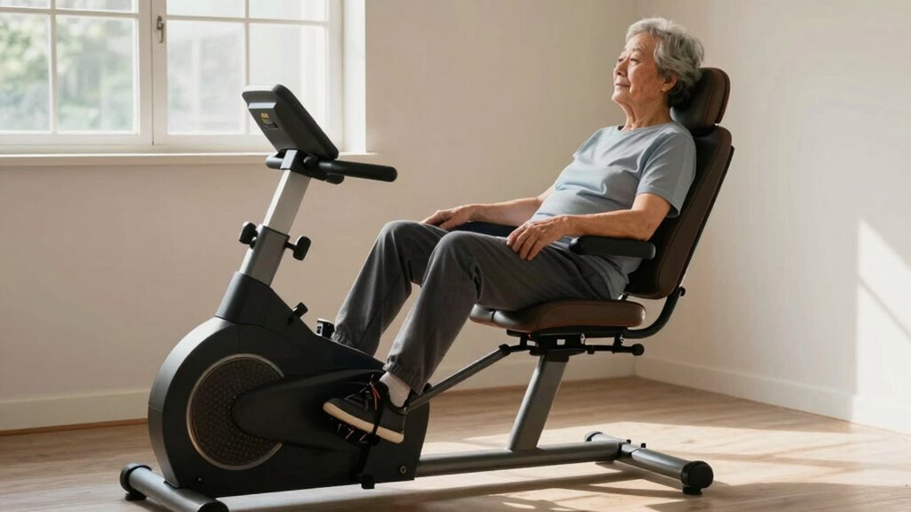 ergonomic low impact cardiovascular exercise