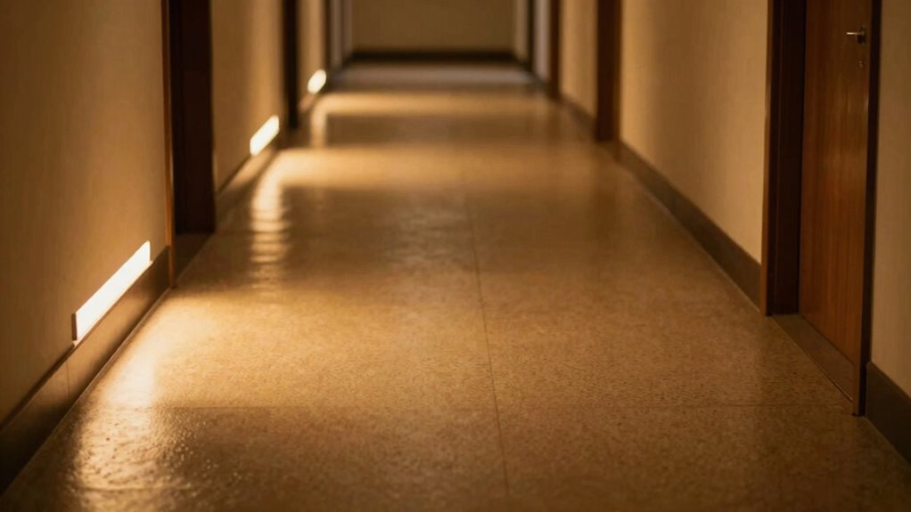 floor level lighting enhances safety