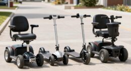 four wheel scooter stability comparison