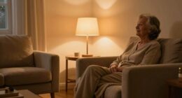 gentle lighting enhances comfort