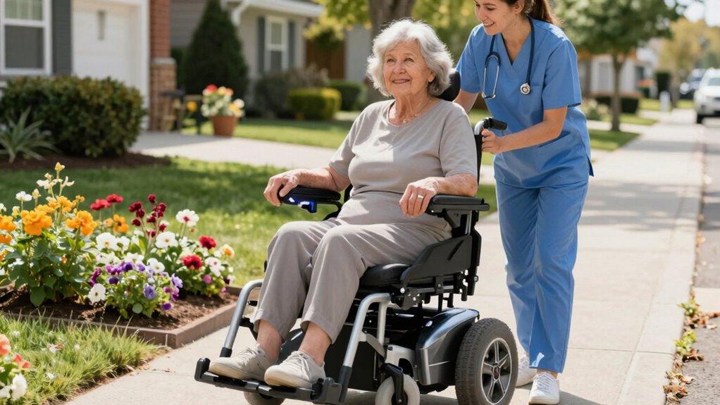 increasing senior electric wheelchair use