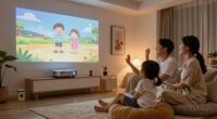 portable projectors for family movie nights