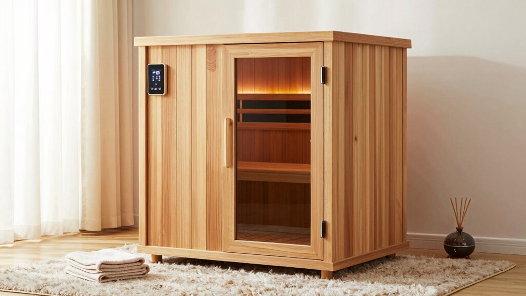 safe comfortable sauna selection
