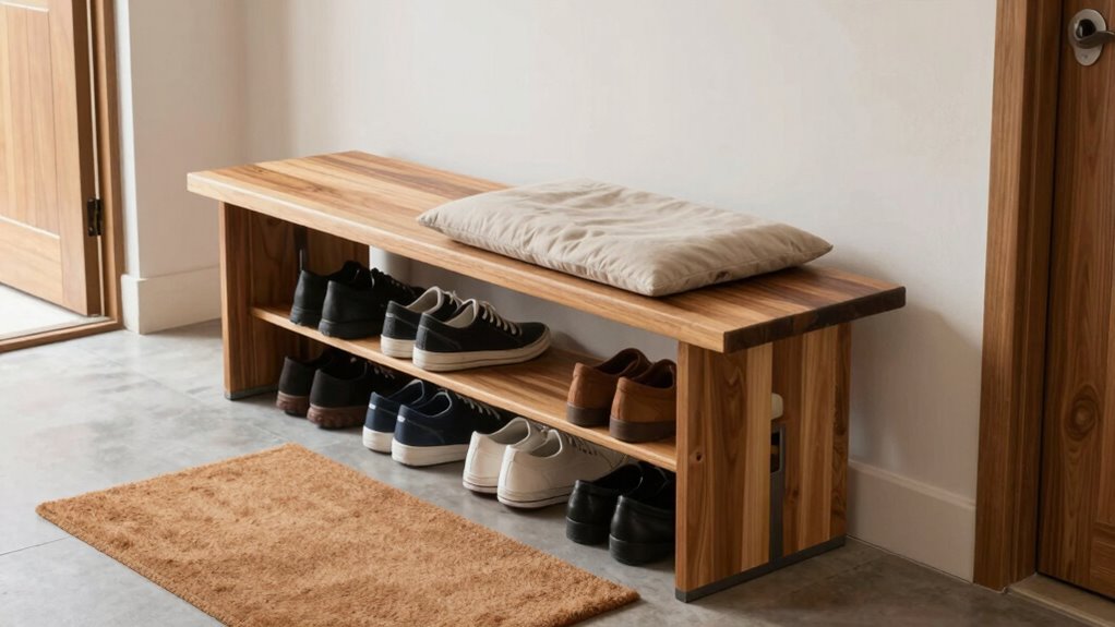 safe door shoe seating