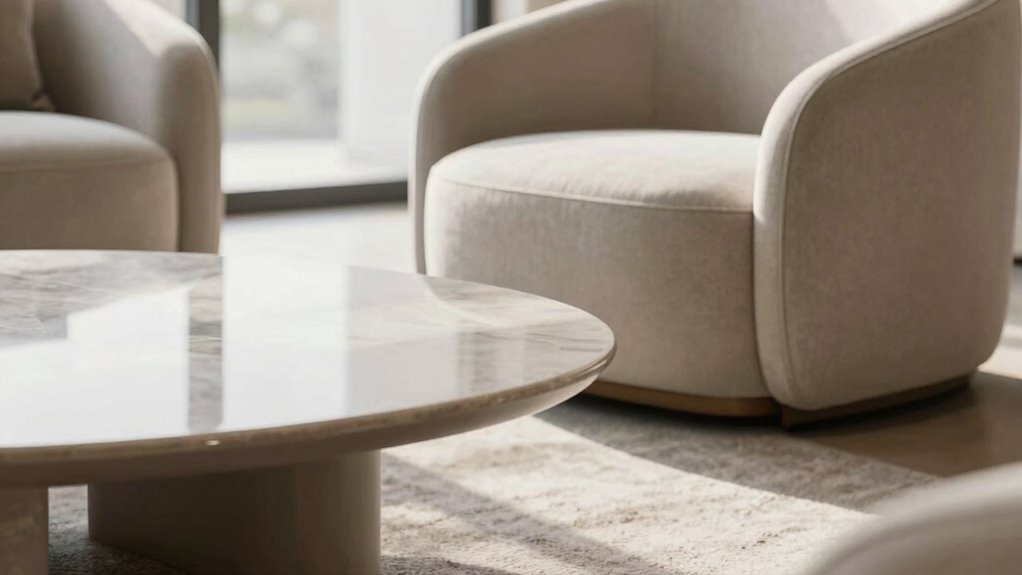 safe ergonomic rounded furniture