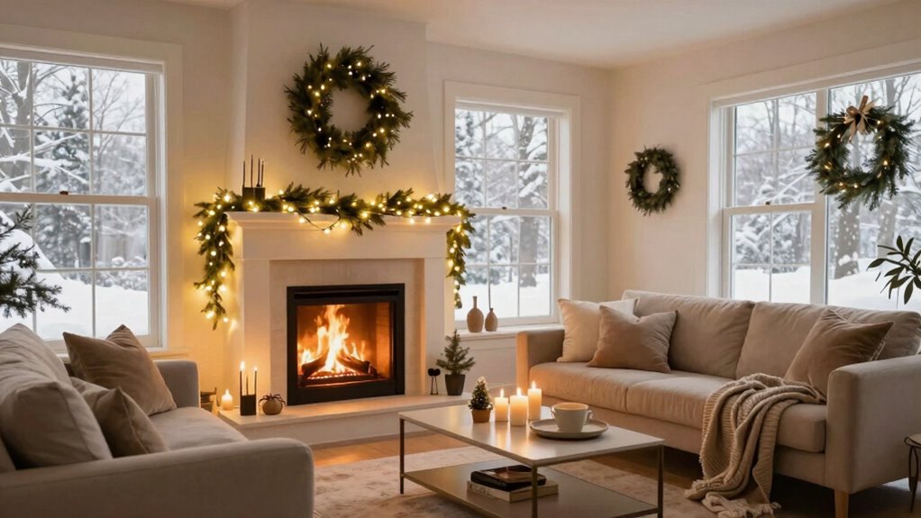 safe festive home decorating