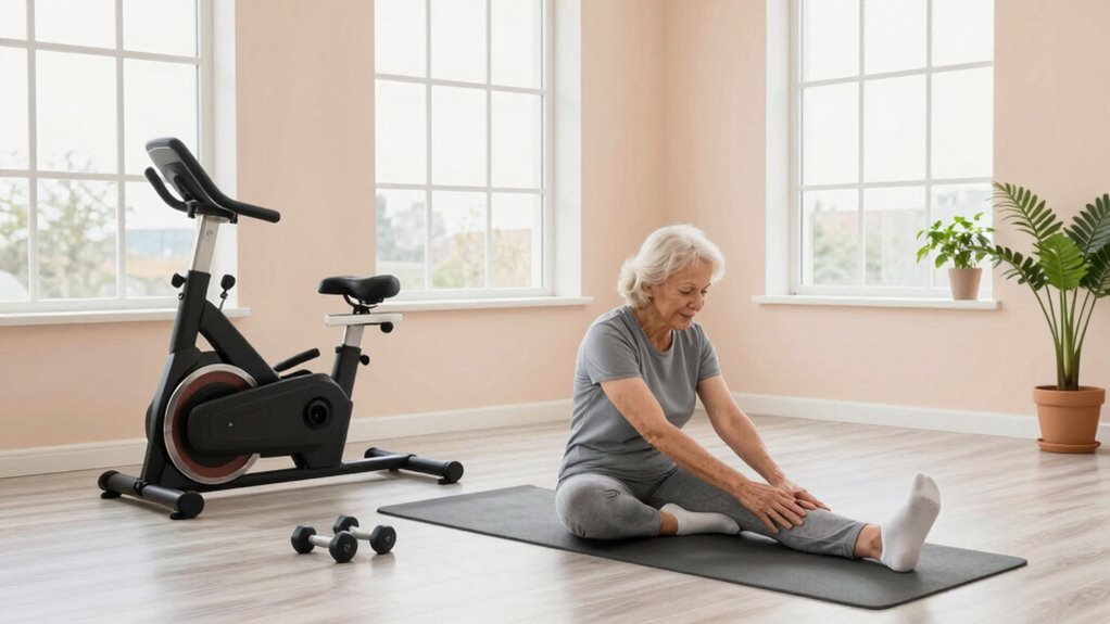 senior friendly home workout adaptations