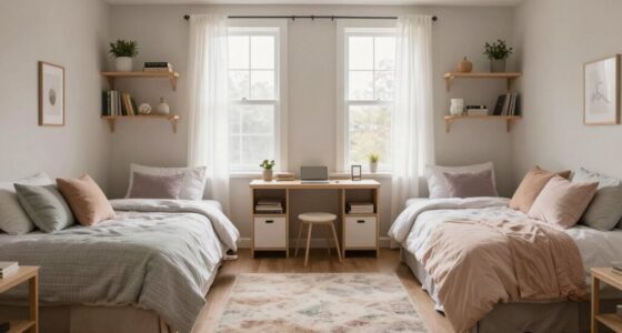 shared bedroom organization tips