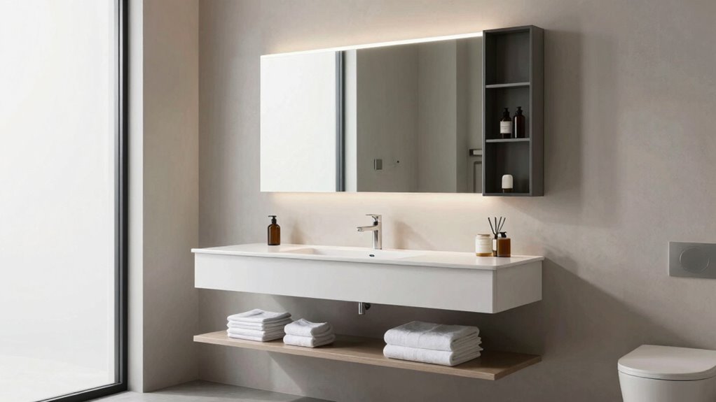 smart eco friendly bathroom organization