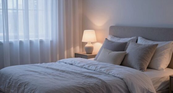 soothing colors promote sleep