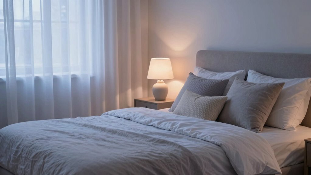 soothing colors promote sleep