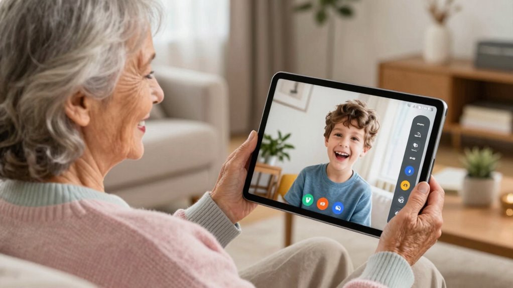 user friendly senior tablet features