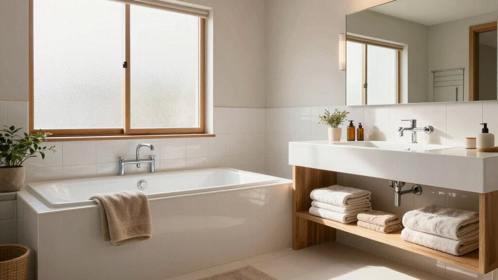 vintage fixtures enhance natural lighting