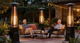 warmth and comfort outdoors